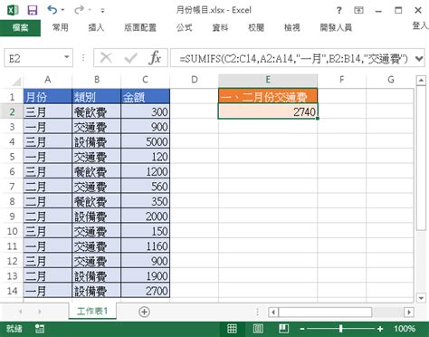 格總|【Excel Function】條件加總：SUMIF、SUMIFS